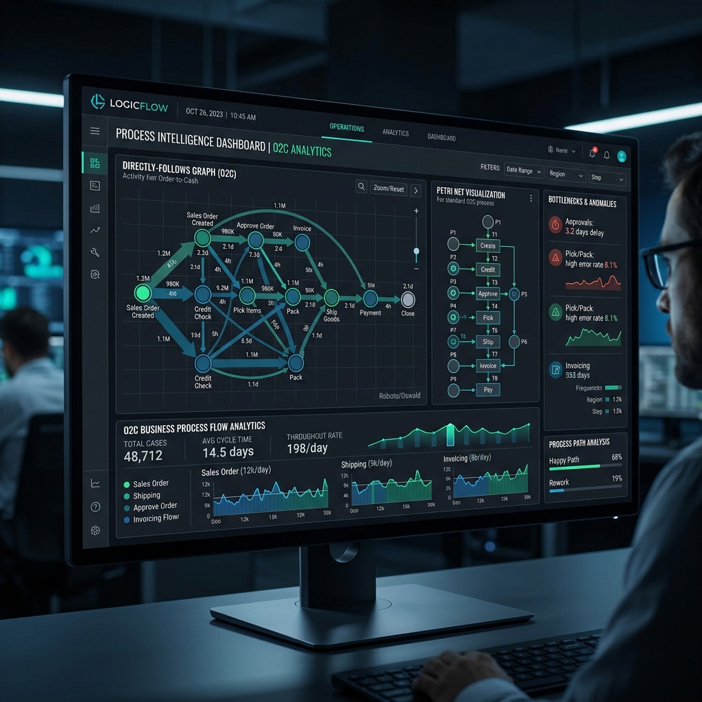 Process Mining — Analisis Order to Cash